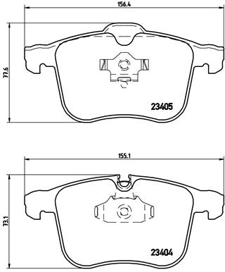 Remblokset Brembo P 59 046