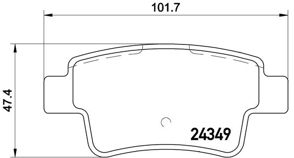 Remblokset Brembo P 59 057