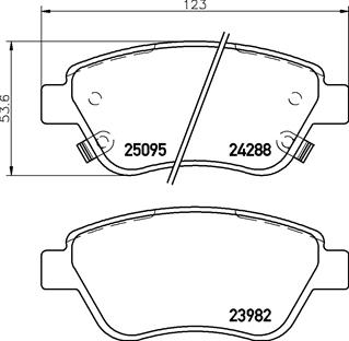 Remblokset Brembo P 59 081