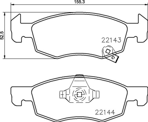 Remblokset Brembo P 59 084