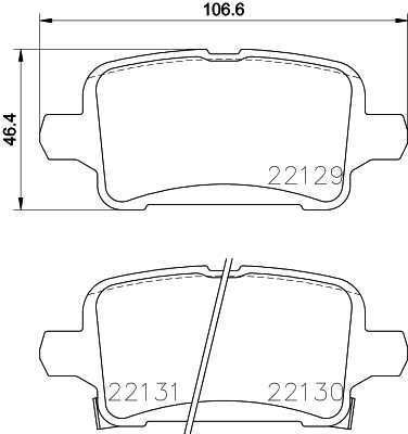 Remblokset Brembo P 59 090