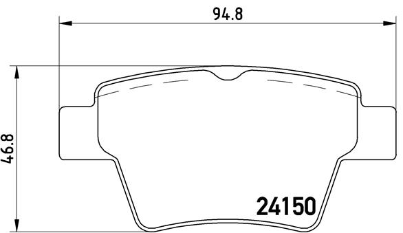 Remblokset Brembo P 61 080