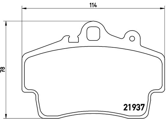 Remblokset Brembo P 65 007