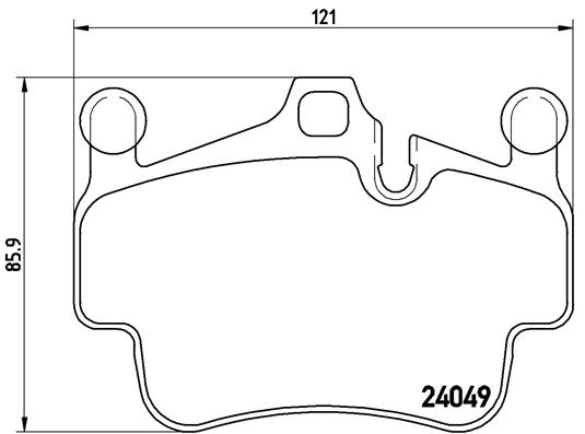 Remblokset Brembo P 65 015