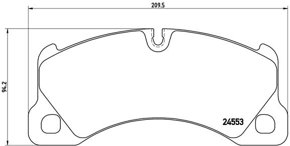 Remblokset Brembo P 65 017