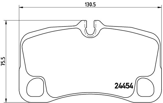 Remblokset Brembo P 65 022