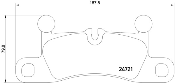 Remblokset Brembo P 65 027