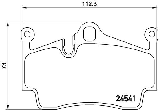 Remblokset Brembo P 65 028