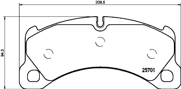 Remblokset Brembo P 65 033