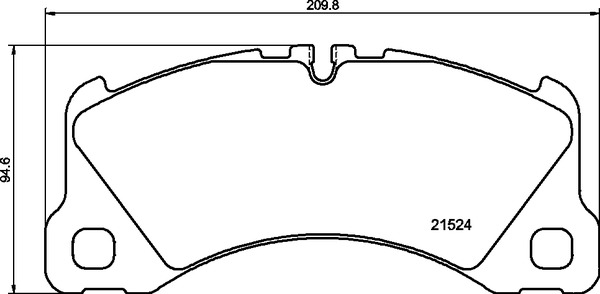 Remblokset Brembo P 65 046