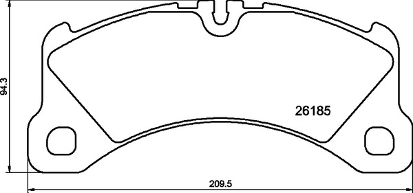 Remblokset Brembo P 65 047