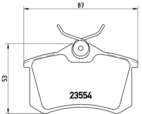 Remblokset Brembo P 68 024