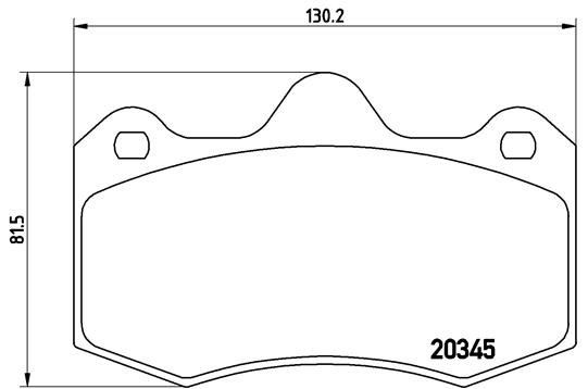 Remblokset Brembo P 68 051