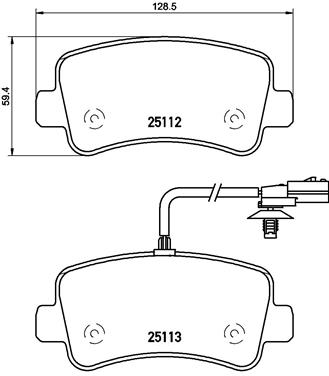 Remblokset Brembo P 68 063