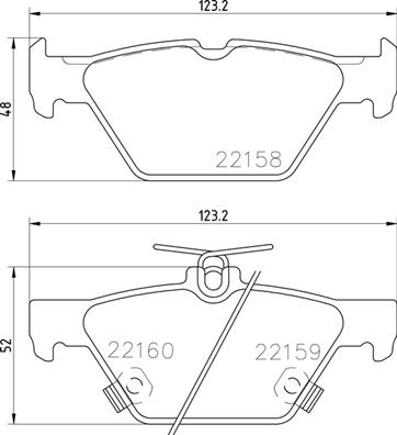 Remblokset Brembo P 78 026