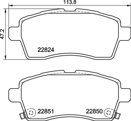 Remblokset Brembo P 79 037