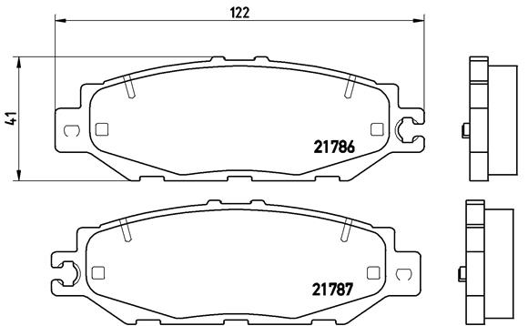 Remblokset Brembo P 83 036