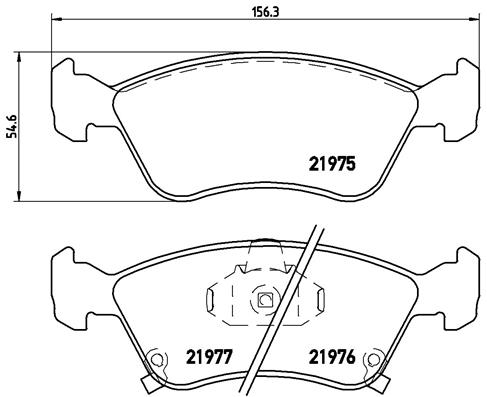 Remblokset Brembo P 83 041