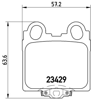 Remblokset Brembo P 83 045