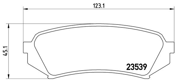 Remblokset Brembo P 83 049