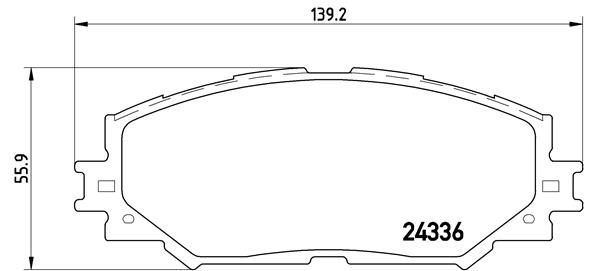 Remblokset Brembo P 83 082