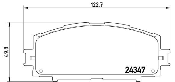 Remblokset Brembo P 83 086