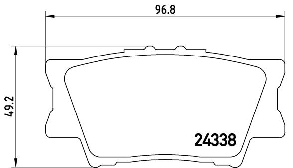 Remblokset Brembo P 83 089