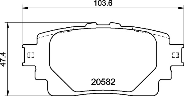 Remblokset Brembo P 83 174