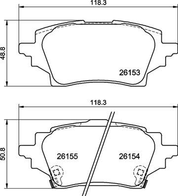 Remblokset Brembo P 83 178