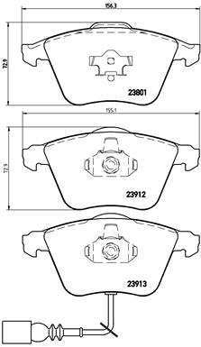 Remblokset Brembo P 85 079