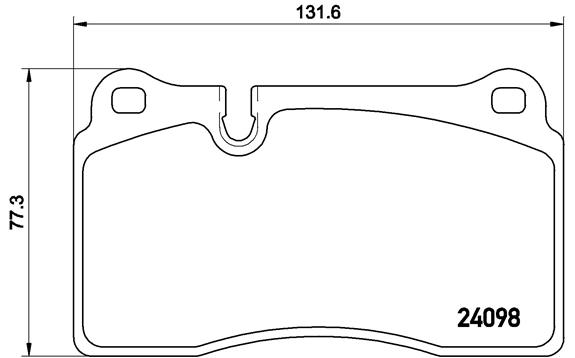 Remblokset Brembo P 85 110