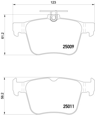 Remblokset Brembo P 85 124