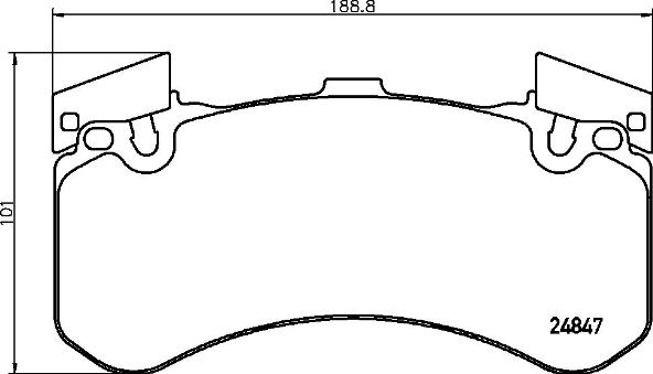 Remblokset Brembo P 85 136