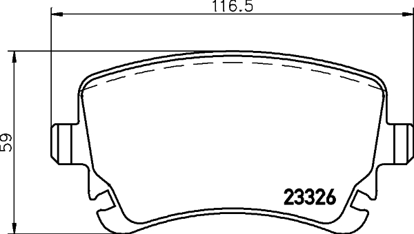 Remblokset Brembo P 85 143