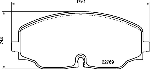 Remblokset Brembo P 85 176