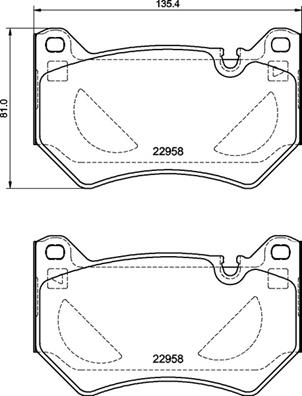 Remblokset Brembo P 85 177