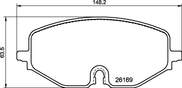 Remblokset Brembo P 85 182X