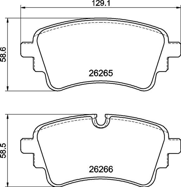 Remblokset Brembo P 85 185