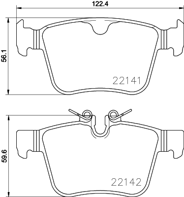 Remblokset Brembo P 86 029