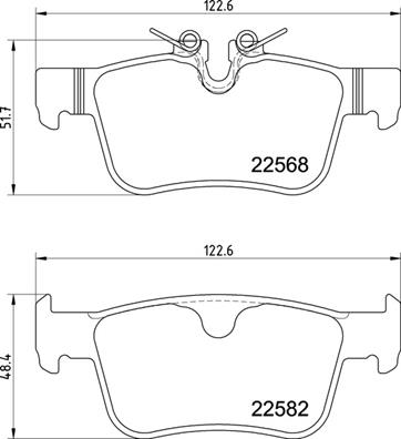 Remblokset Brembo P 86 030