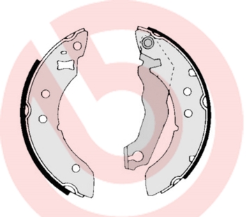 Remschoen set Brembo S 24 536