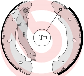 Remschoen set Brembo S 24 538