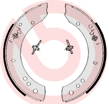 Remschoen set Brembo S 44 502