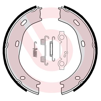 Remschoen set Brembo S 50 501