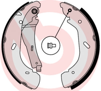 Remschoen set Brembo S 56 513