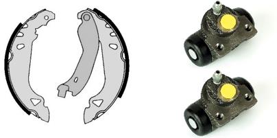 Remschoen set Brembo H 23 021