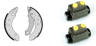 Remschoen set Brembo H 24 016