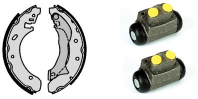 Remschoen set Brembo H 24 043