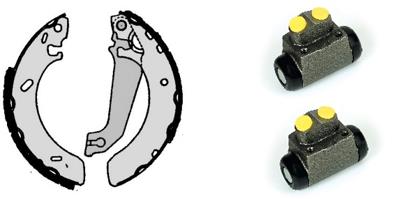 Remschoen set Brembo H 24 055