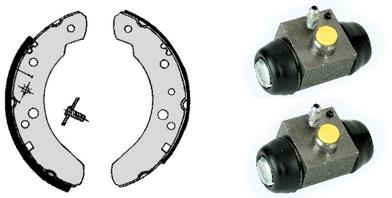 Remschoen set Brembo H 24 070